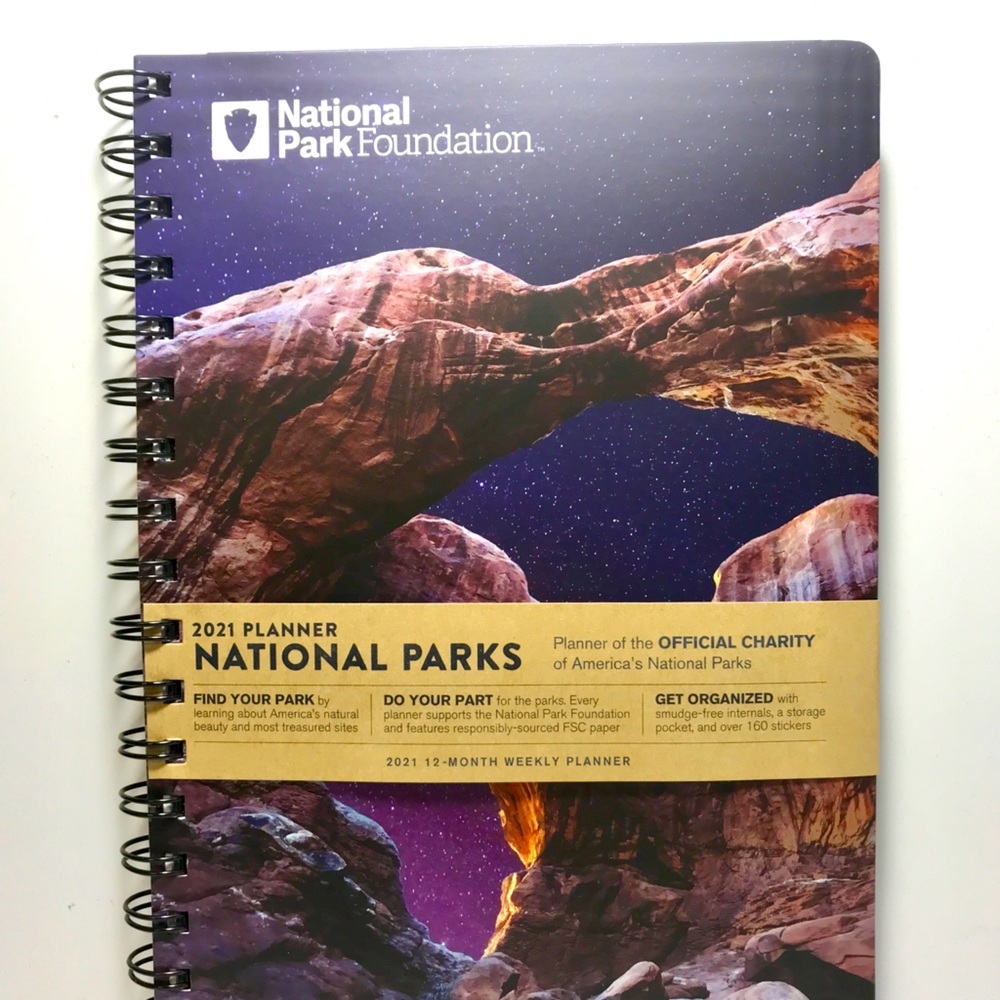 2021 National Parks Foundation Planner Calendar
